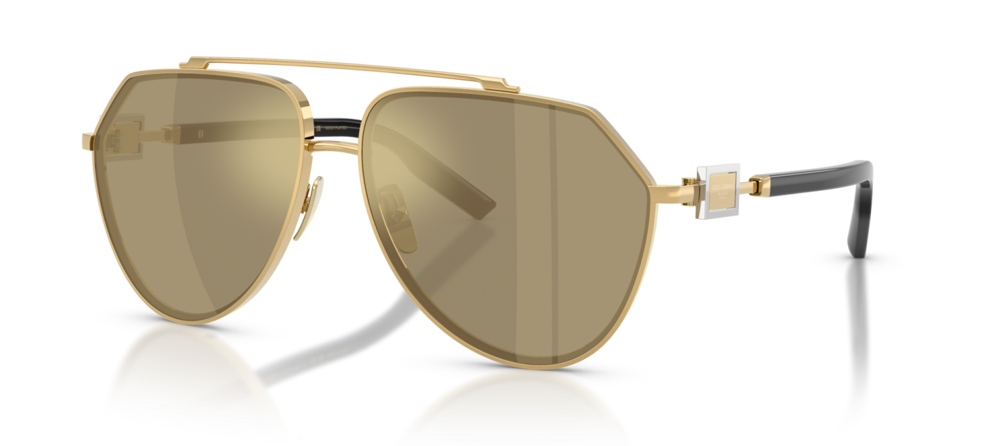 glasses gold